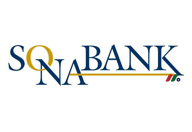 银行控股公司：Southern National Bancorp of Virginia(SONA)