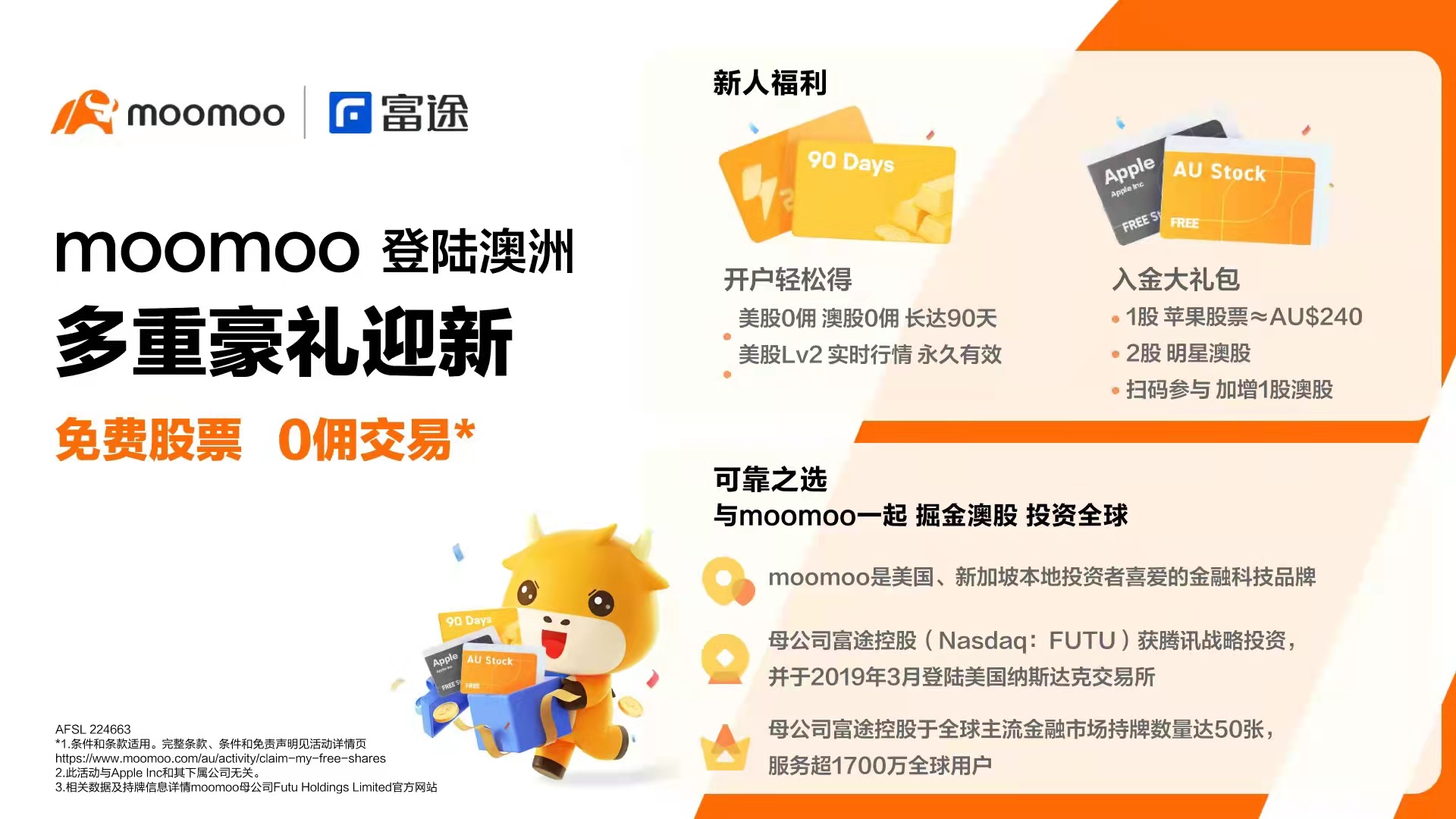 富途moomoo澳大利亚开户优惠：送260澳元股票-图片1